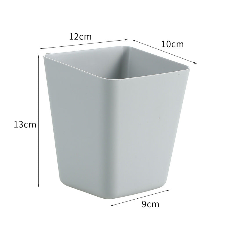 Smaller multifunctional storage cup made of plastic cosmetic and toothbrush holder