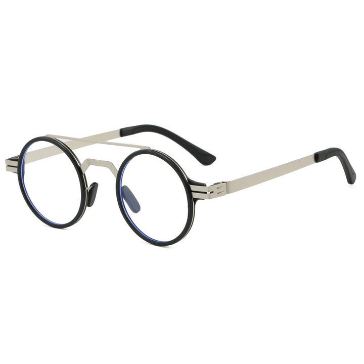Ladies fashionable round sunglasses with minimalist design Kalsten