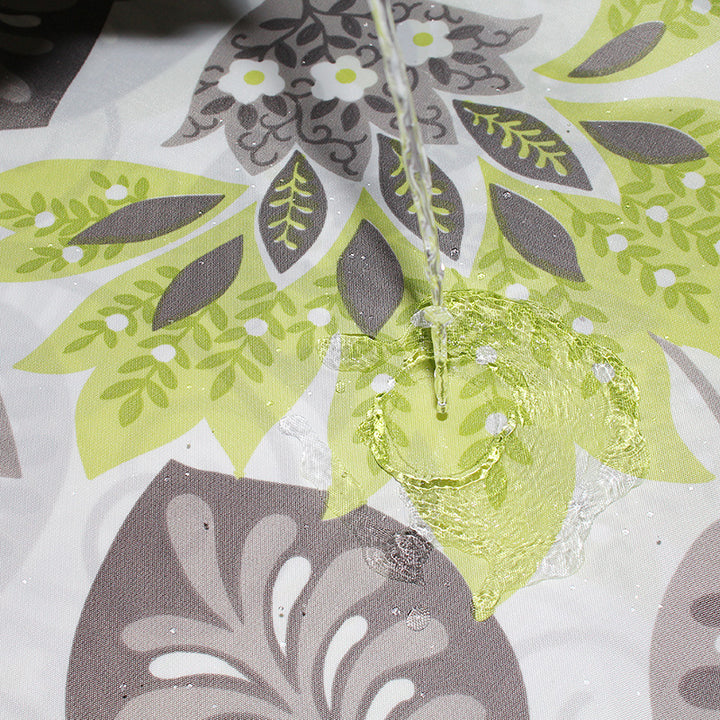 Women's Elegant Floral Shower Curtain Kalsten
