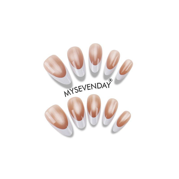 Premium French Tip Press-On Nail Set Kalsten