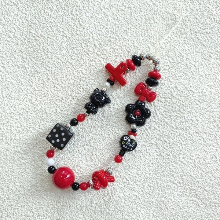 Colorful Themed Beaded Charm Bracelet Kalsten