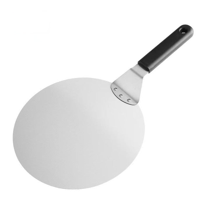 round stainless steel pizza peel with ergonomic heat resistant handle Kalsten