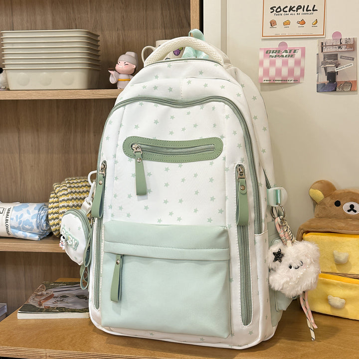 Stylish Star-Embellished Fashion Backpack Kalsten
