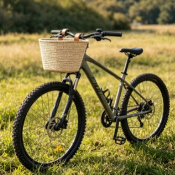 Braided Bicycle Storage Basket Kalsten