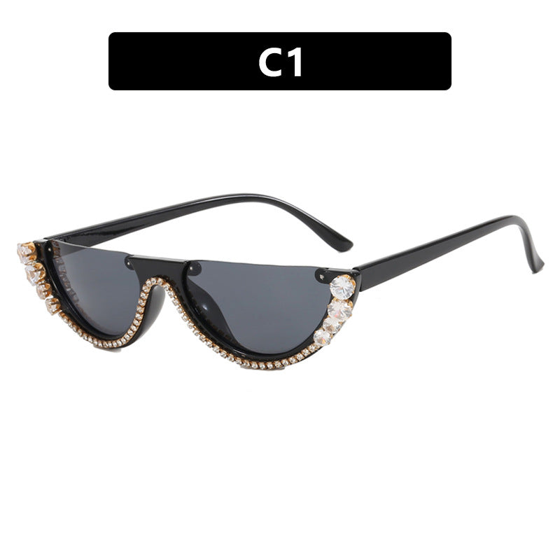 Women's stylish designer sunglasses with sparkling accents Kalsten