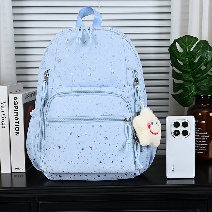 Multi-Functional Star-Print Backpack Kalsten