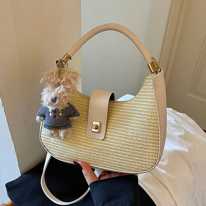 Woven Shoulder Bag