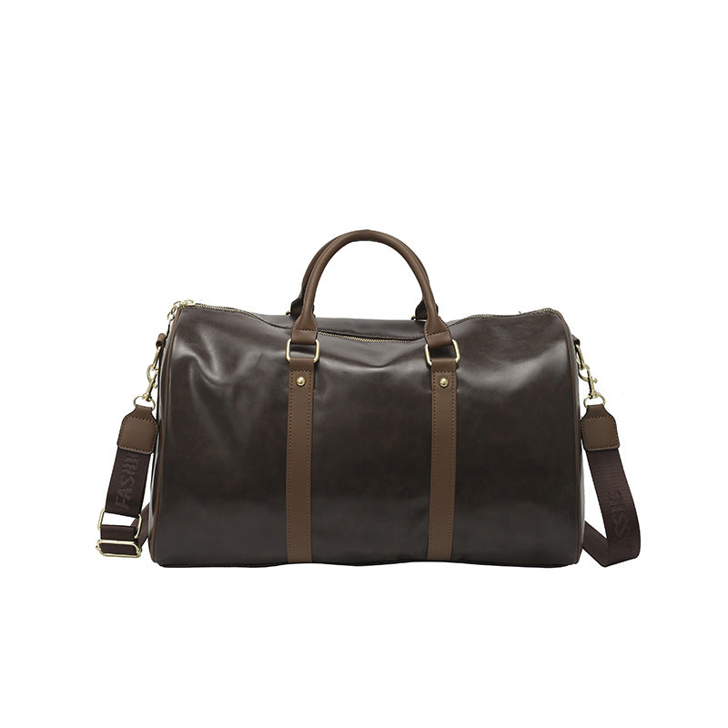 Premium Leather Travel Duffle Bag Kalsten