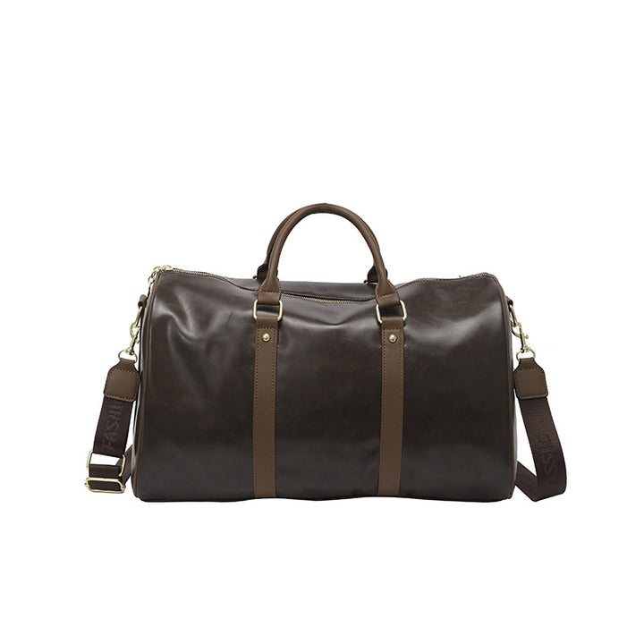 Premium Leather Travel Duffle Bag Kalsten