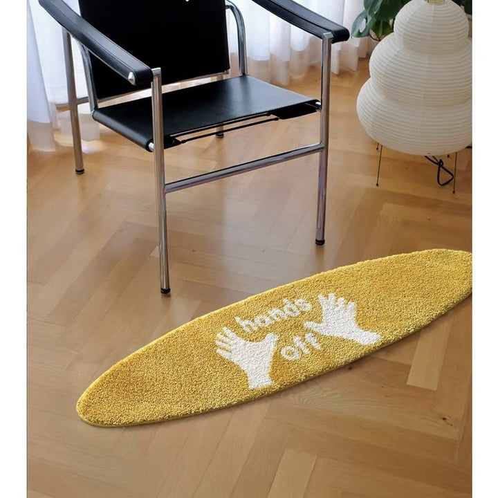 Fun Surfboard-Shaped Bath Mat Kalsten