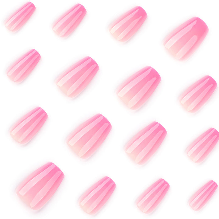 Artful Gel Nails with Delicate Ombre Effect Kalsten