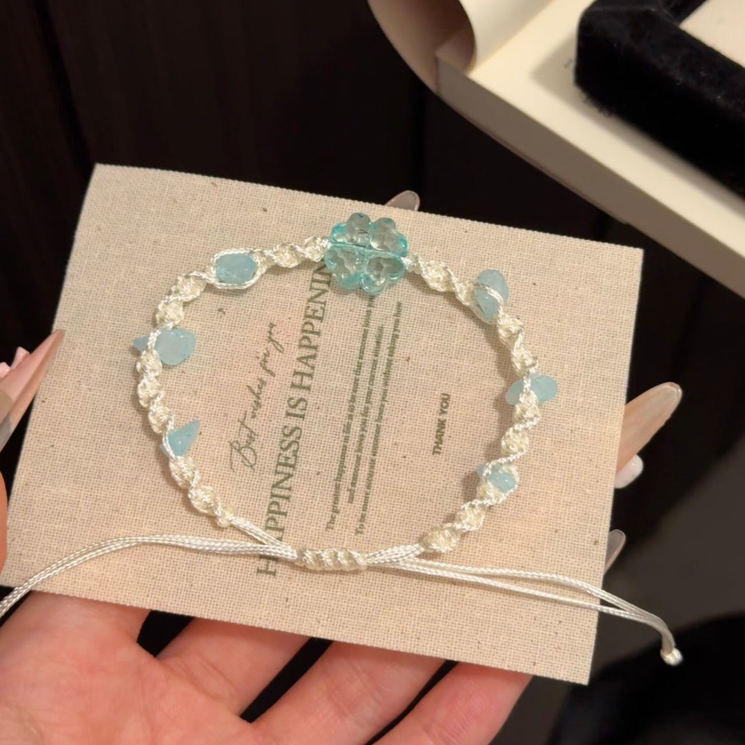 Handmade Floral Charm Bracelet Kalsten