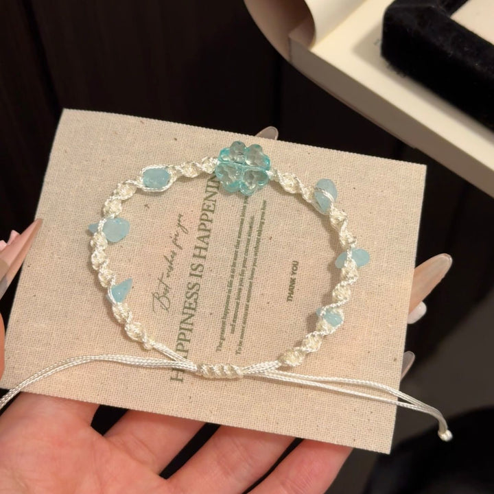 Handmade Floral Charm Bracelet Kalsten