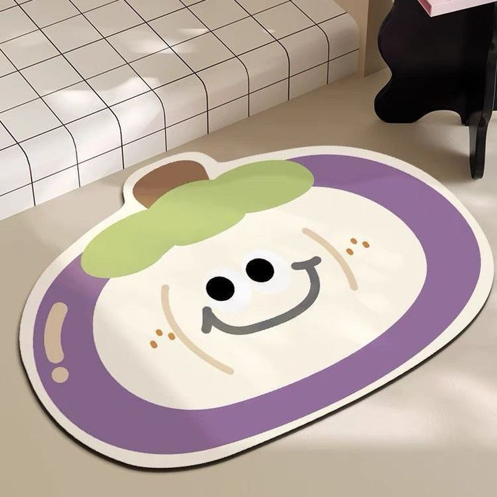 Fun Fruit-Shaped Bath Mat Kalsten