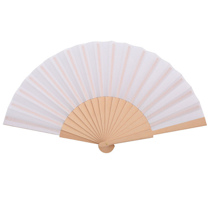 Women handmade fan made of breathable material with elegant design Kalsten
