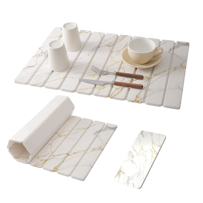 Elegant Marble Design Kitchen Placemats
