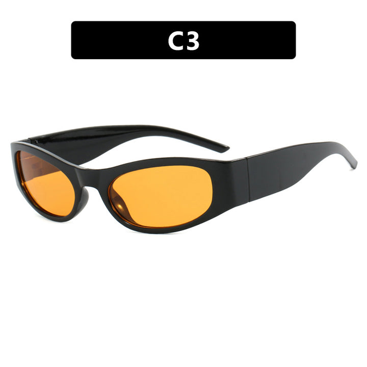 Women's sporty sunglasses with a wide frame and UV protection Kalsten