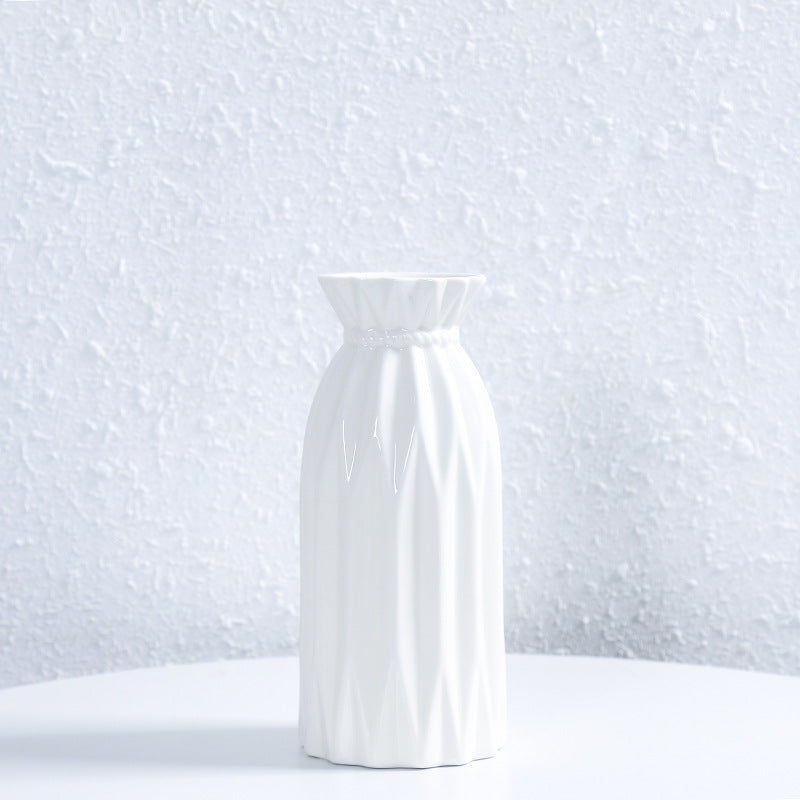 Elegant Textured Ceramic Flower Vase Kalsten 1790310307