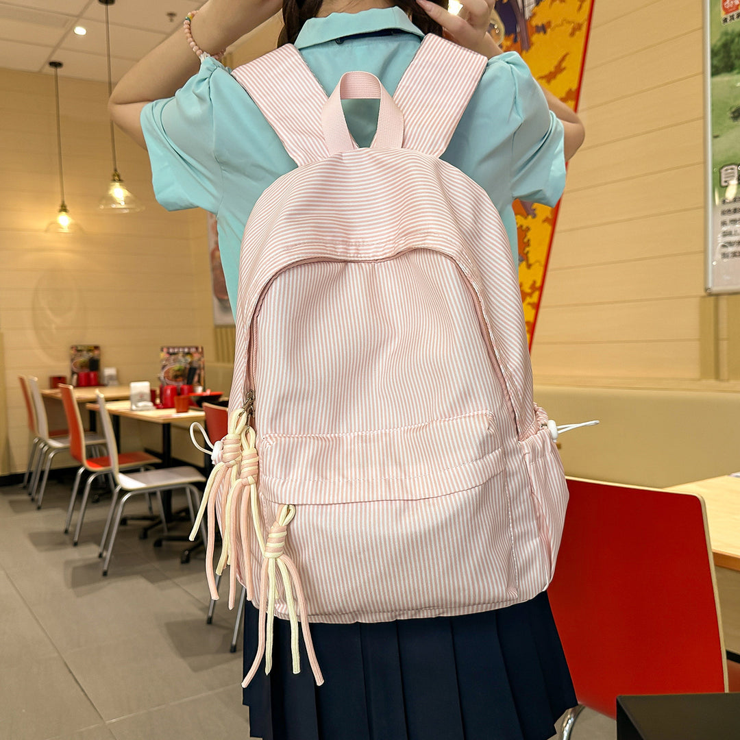 Lightweight Striped Backpack Kalsten