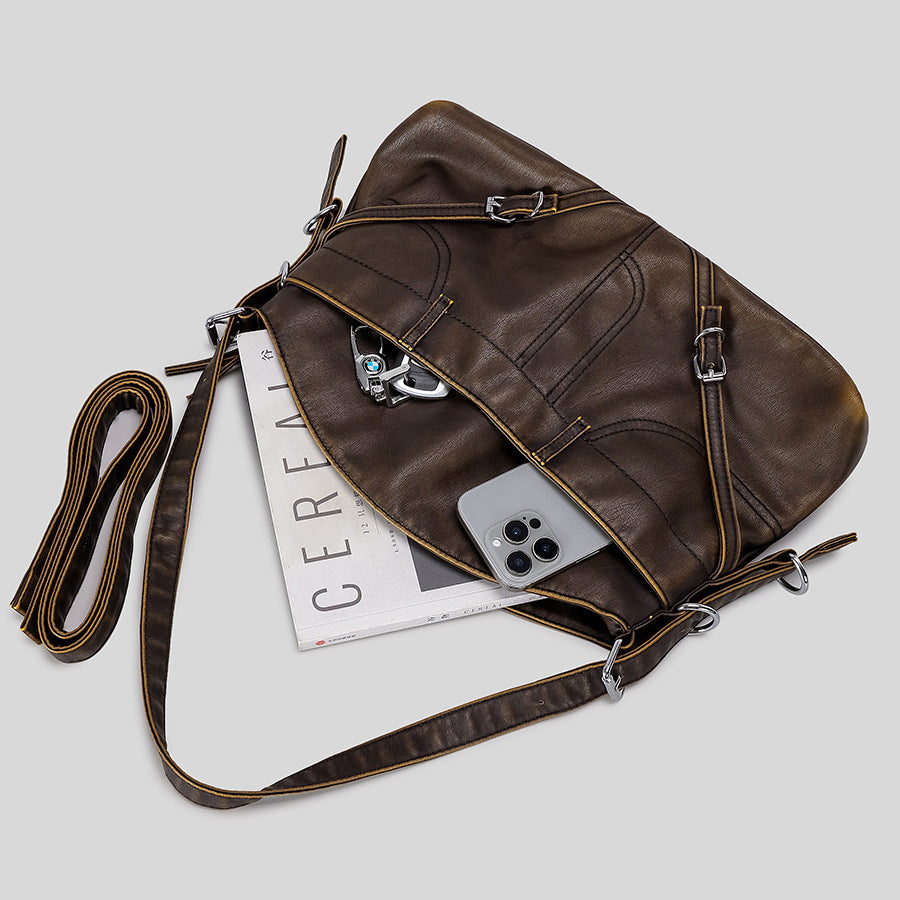 Luxurious Slouchy Hobo Handbag