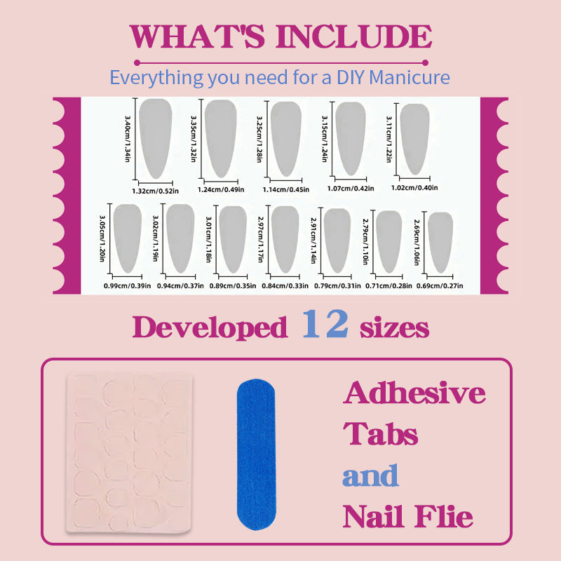 Elegant Form Artificial Nail Set Kalsten