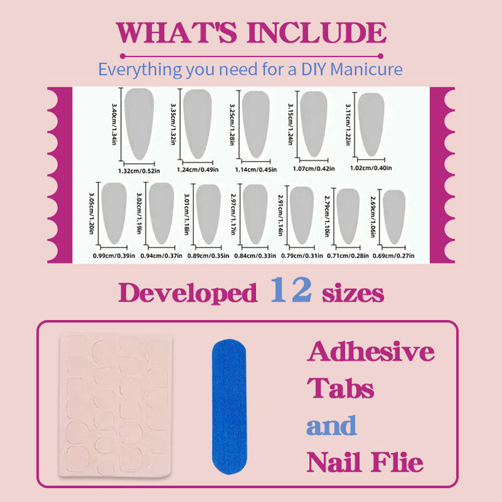 Elegant Form Artificial Nail Set Kalsten