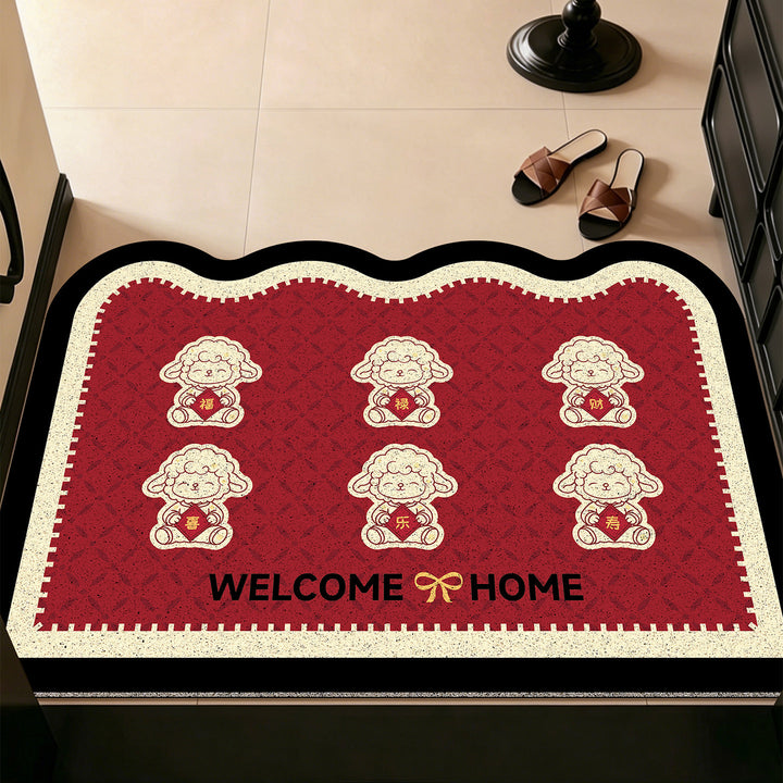 Decorative Welcome Door Mat for Home