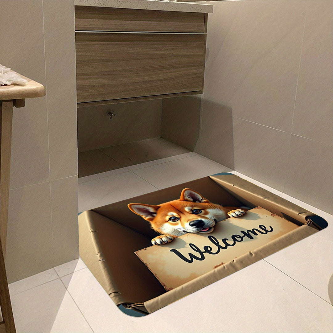 Soft Plush Cat Paw Bath Mat