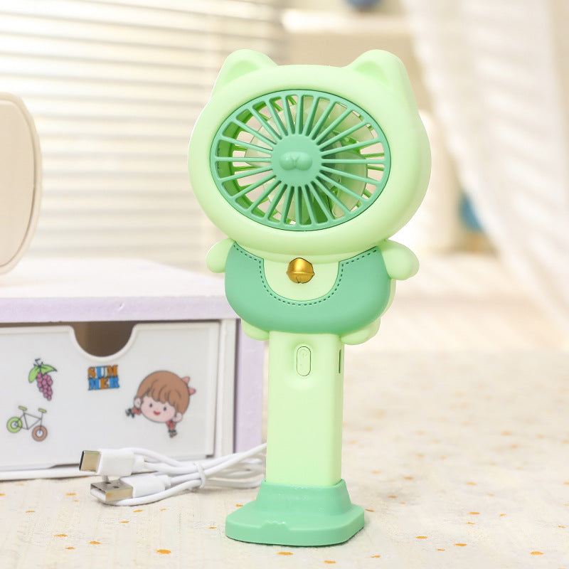 Women's Portable Hand Fan in Creative Cat Design Kalsten