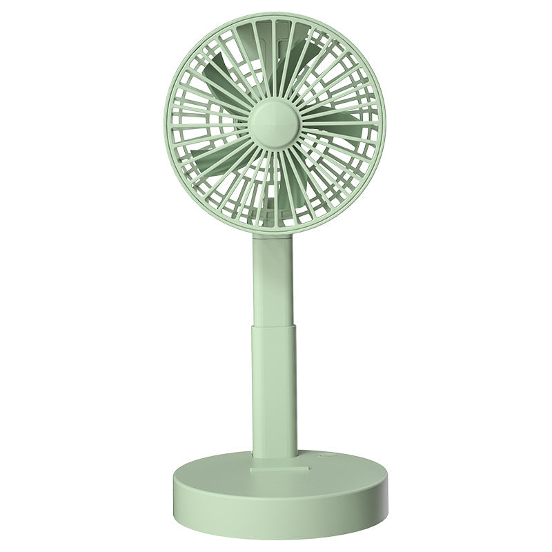 Ladies portable table fan with USB charging function and flexible tilt mechanism Kalsten