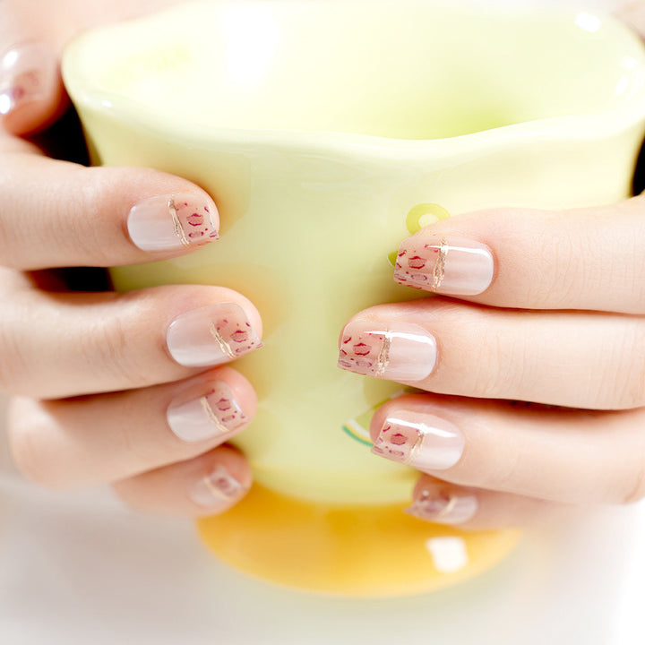 Stylish Artistic Press-On Nail Set Kalsten