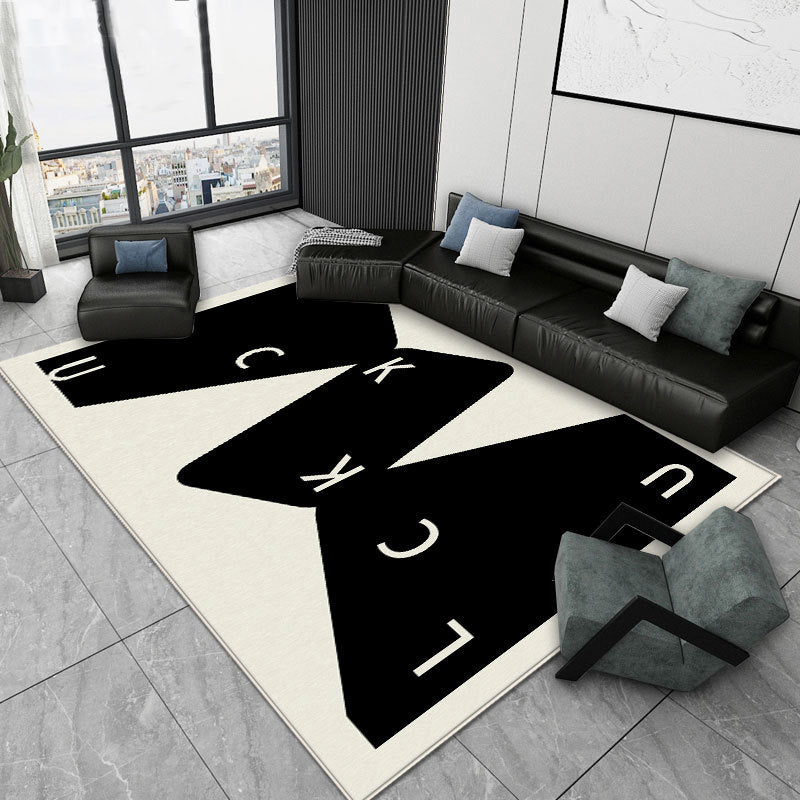 Decorative Motivational Area Rug