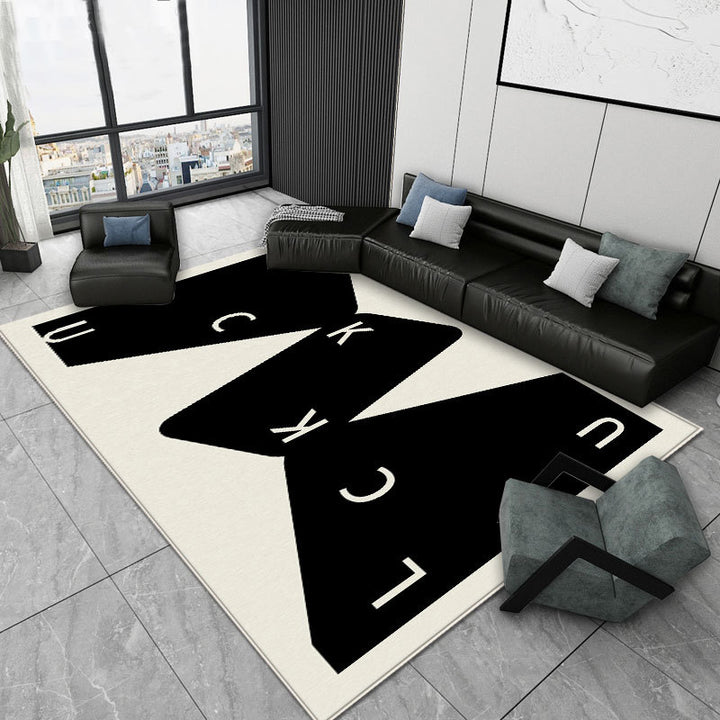 Decorative Motivational Area Rug
