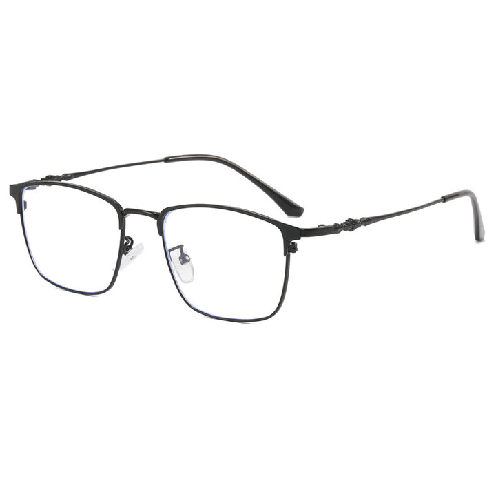 Ladies fashionable square glasses with elegant metal frame Kalsten