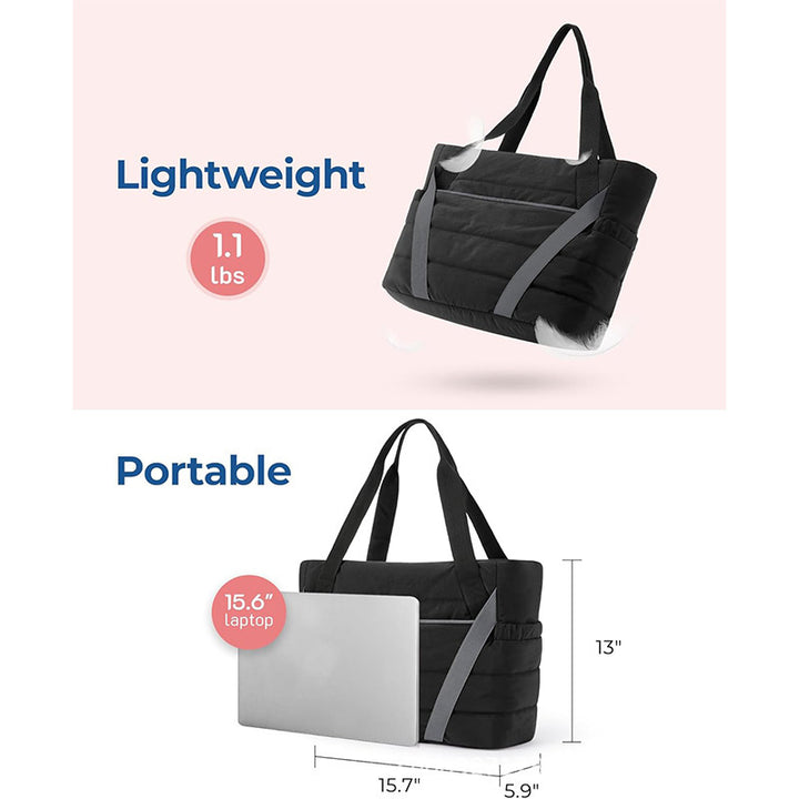 Padded Tote Bag with Structured Design Kalsten