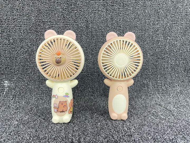 Unisex Portable Hand Fan in Playful Bear Design Kalsten