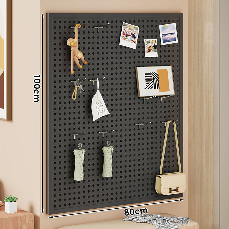 S-Shaped Offset Pegboard Utility Hooks with Support Post