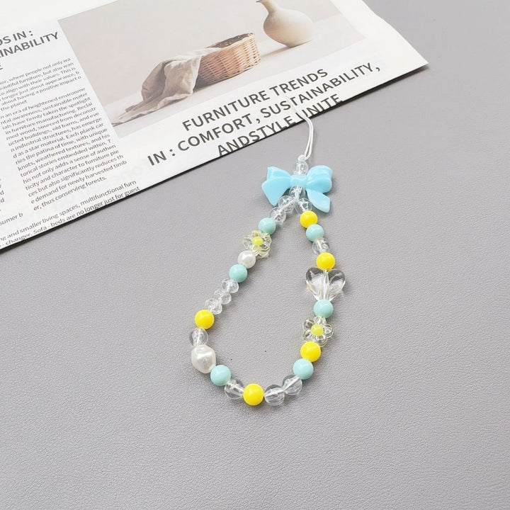 Heart-Shaped Beaded Eyewear Chain Kalsten