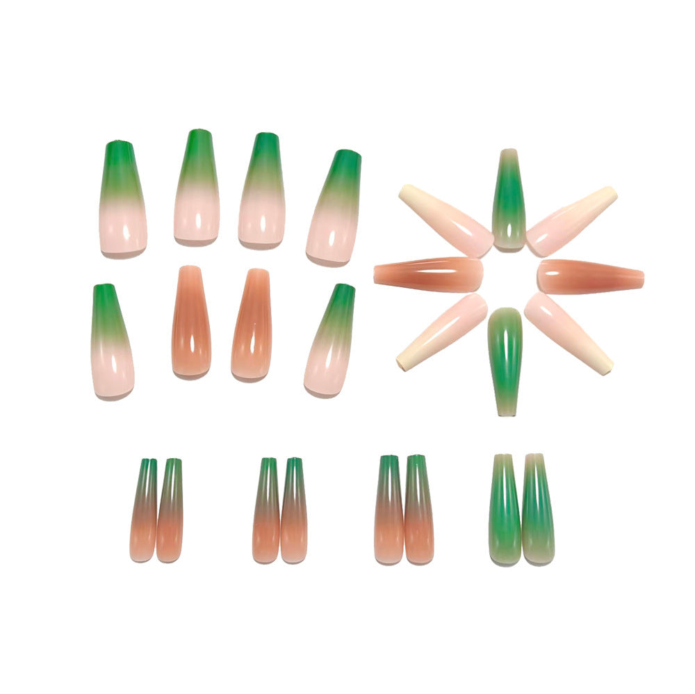 Artificial nails in modern ombre design Kalsten