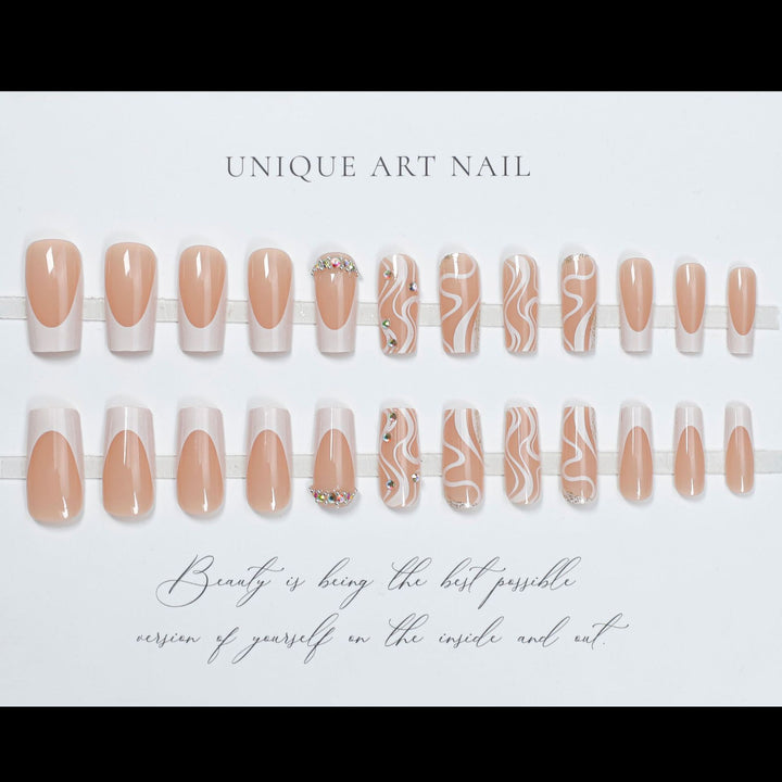 Artistic Gel Nail Tips Set Kalsten