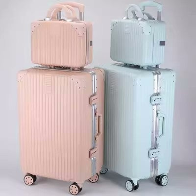 Heavy-Duty Ribbed Wheel Suitcase Kalsten