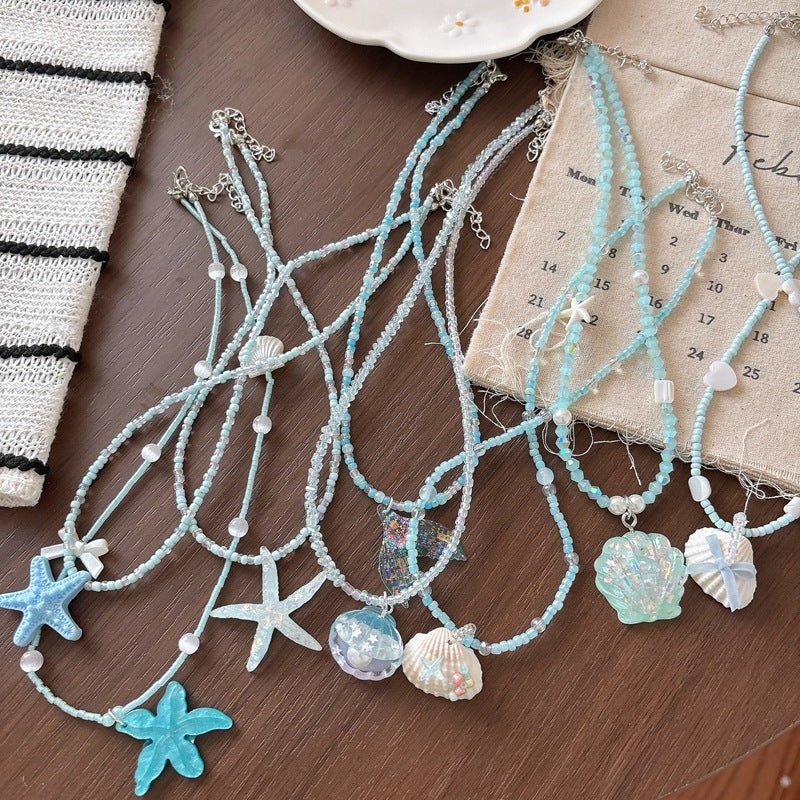Necklace with Glitter Fish Tail Kalsten