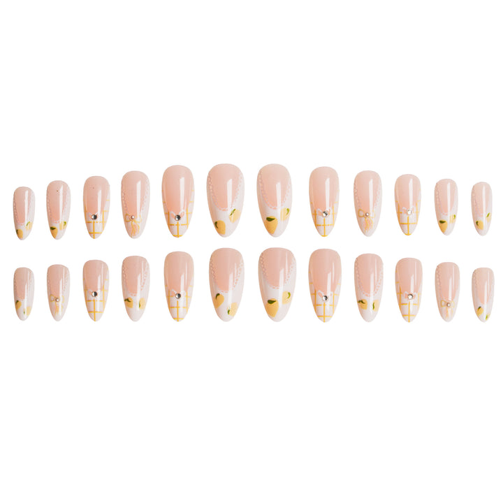 Elegant Press-On Nail Art Set