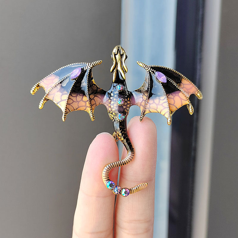 Decorative Dragon Brooch Kalsten
