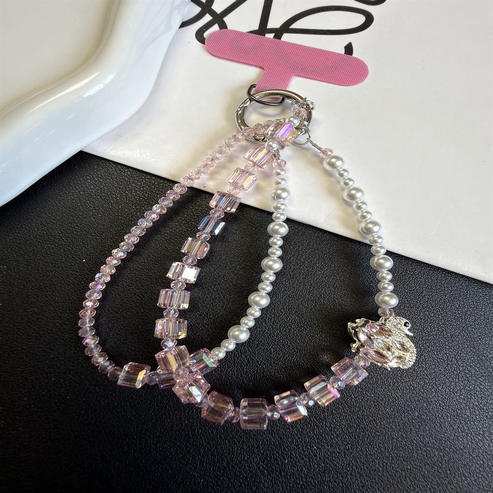 Elegant Multi-Strand Beaded Charm Bracelet Kalsten