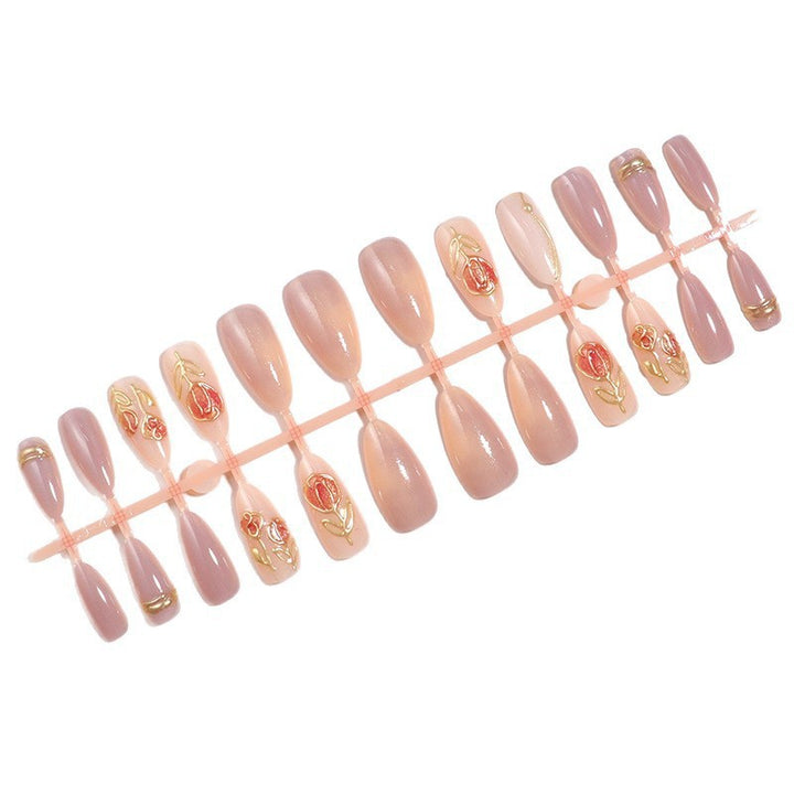 Elegant Press-on Nail Set Kalsten