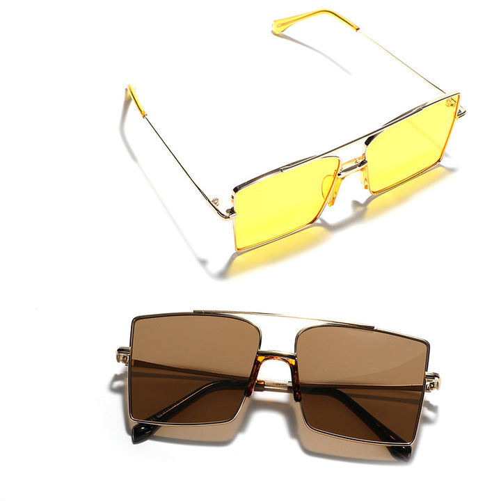 Women's elegant square sunglasses with stylish accents Kalsten