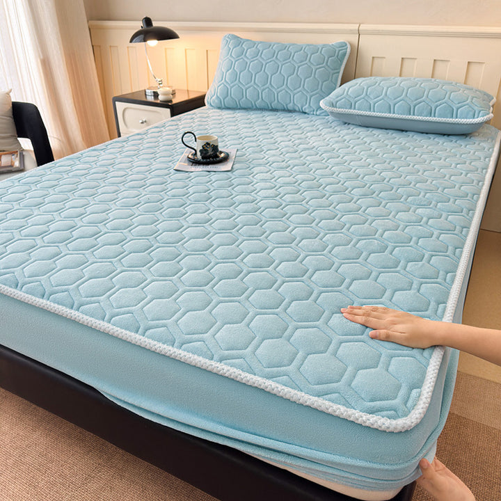 Hexagon Pattern Mattress Topper
