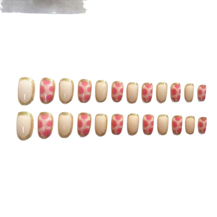 Floral Design Press-On Nail Art Set