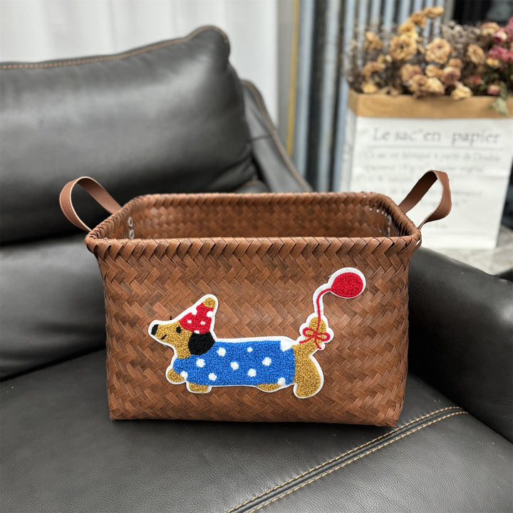 Woven storage basket Kalsten